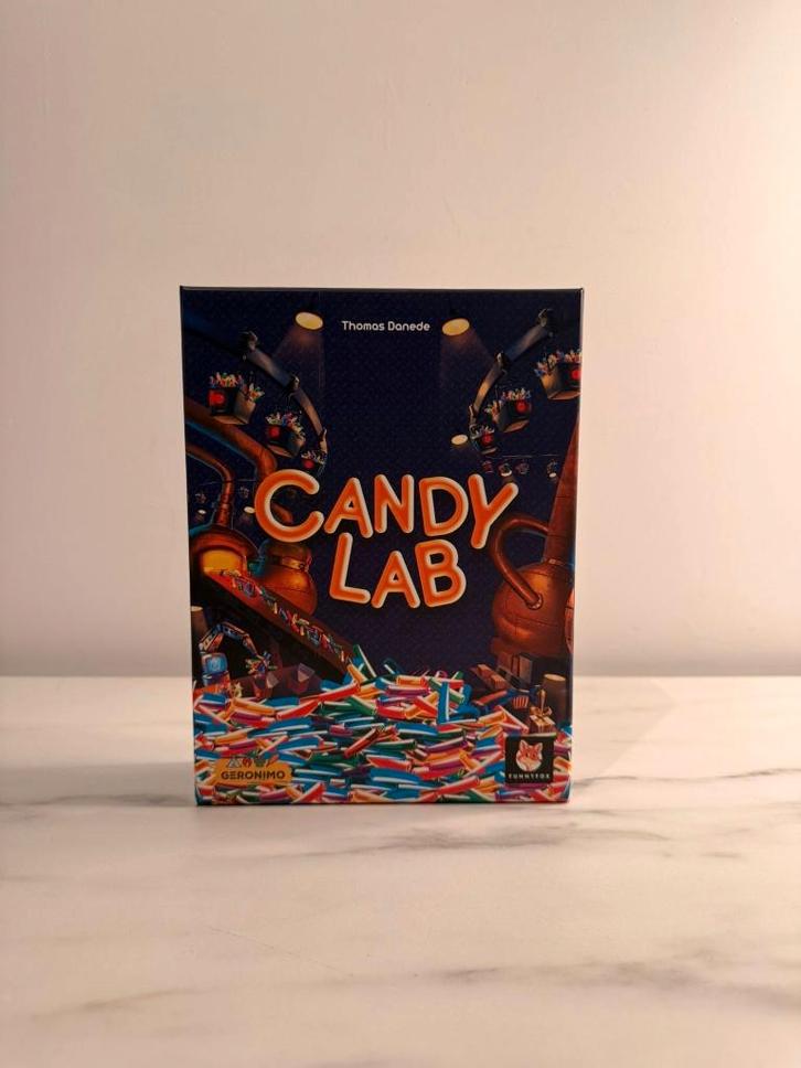 Candy Lab (NL) Bordspel - Funnyfox, Hobby en Vrije tijd, Gezelschapsspellen | Bordspellen, Nieuw, Ophalen of Verzenden