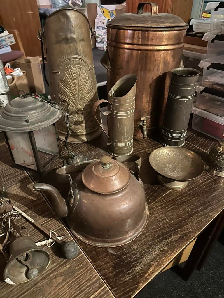 Partijtje koper nummer 1, Antiek en Kunst, Antiek | Koper en Brons, Ophalen, Koper