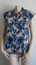 nieuwe linne EXPRESSO top blauw beige, Overige kleuren, Nieuw, Korte mouw, Maat 34 (XS) of kleiner