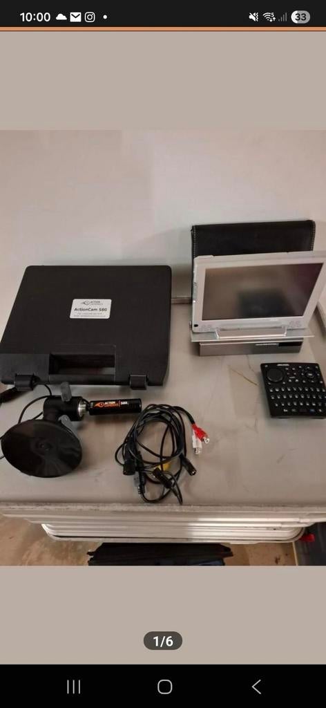 Helm camera Actioncam Archos, Ophalen of Verzenden, Overige merken