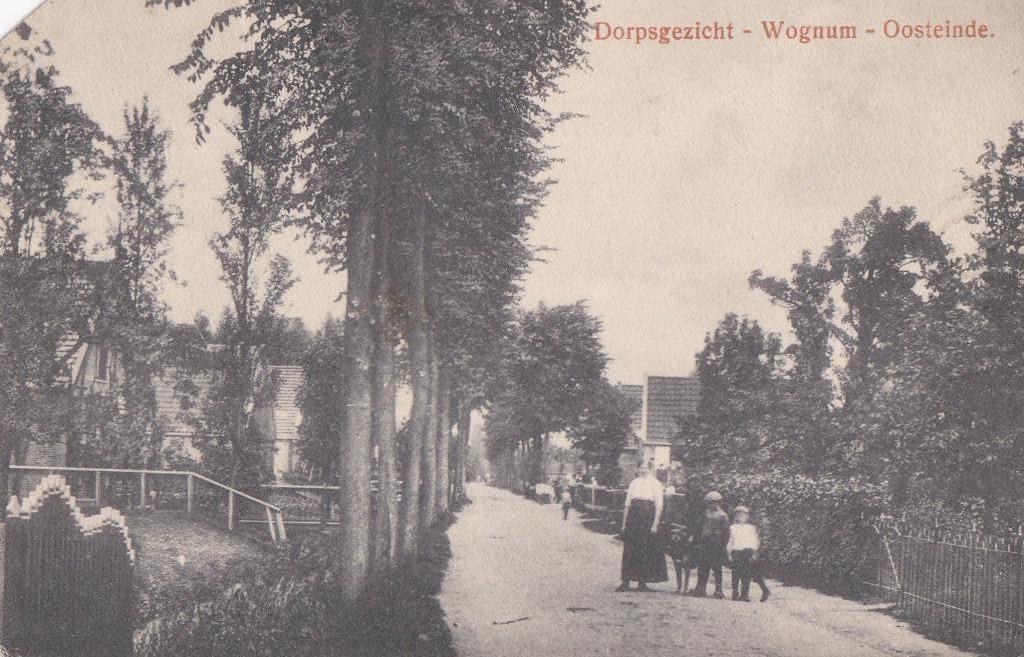 dorpsgezicht  wognum oosteinde ca 1920, Verzamelen, Ophalen of Verzenden, Voor 1920, Noord-Brabant