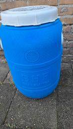 Blauw voer ton / voederbak/ opslagemmer 60 liter., Dieren en Toebehoren, Dierenvoeding, Ophalen, Overige soorten