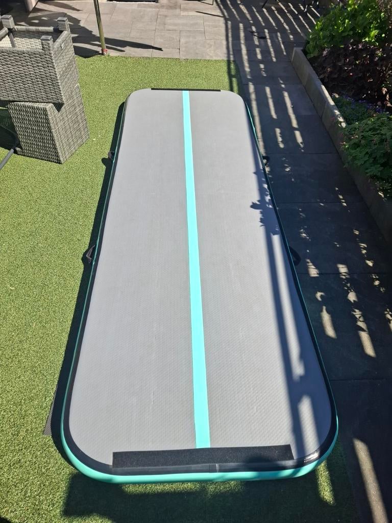 Air track 3 meter incl ondermatje, Sport en Fitness, Turnen, Ophalen, Materiaal