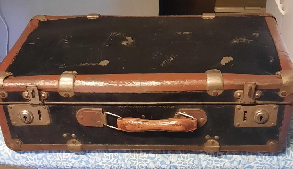 antieke koffer, Ophalen