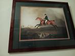 Jachttafereel Schilderij - Paard en Ruiter met Honden, Ophalen of Verzenden
