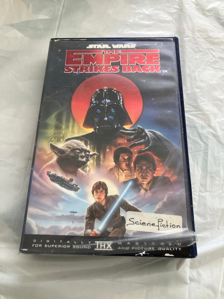 Star Wars: The Empire Strikes Back VHS, Cd's en Dvd's, VHS | Film, Vanaf 6 jaar, Ophalen of Verzenden, Gebruikt, Science Fiction en Fantasy