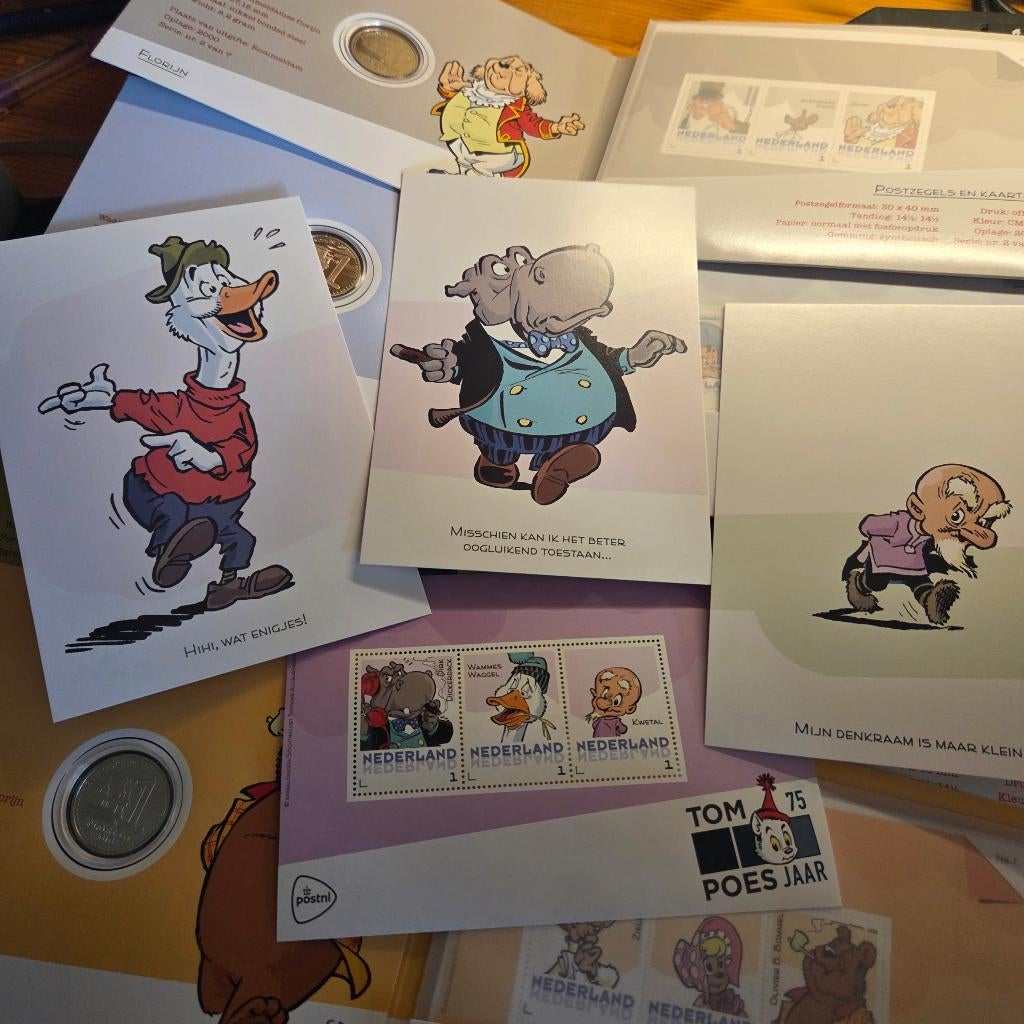 Verzamel item Olie b Bommel en Tom Poes 2016, Complete serie of reeks, Nieuw, Ophalen of Verzenden, Marten Toonder studios