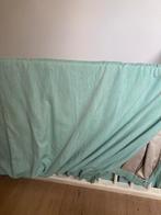 Gordijnen mintgroen gevoerd verduisterend 265cm h - 260cm b, Ophalen of Verzenden, Zo goed als nieuw, 200 cm of meer