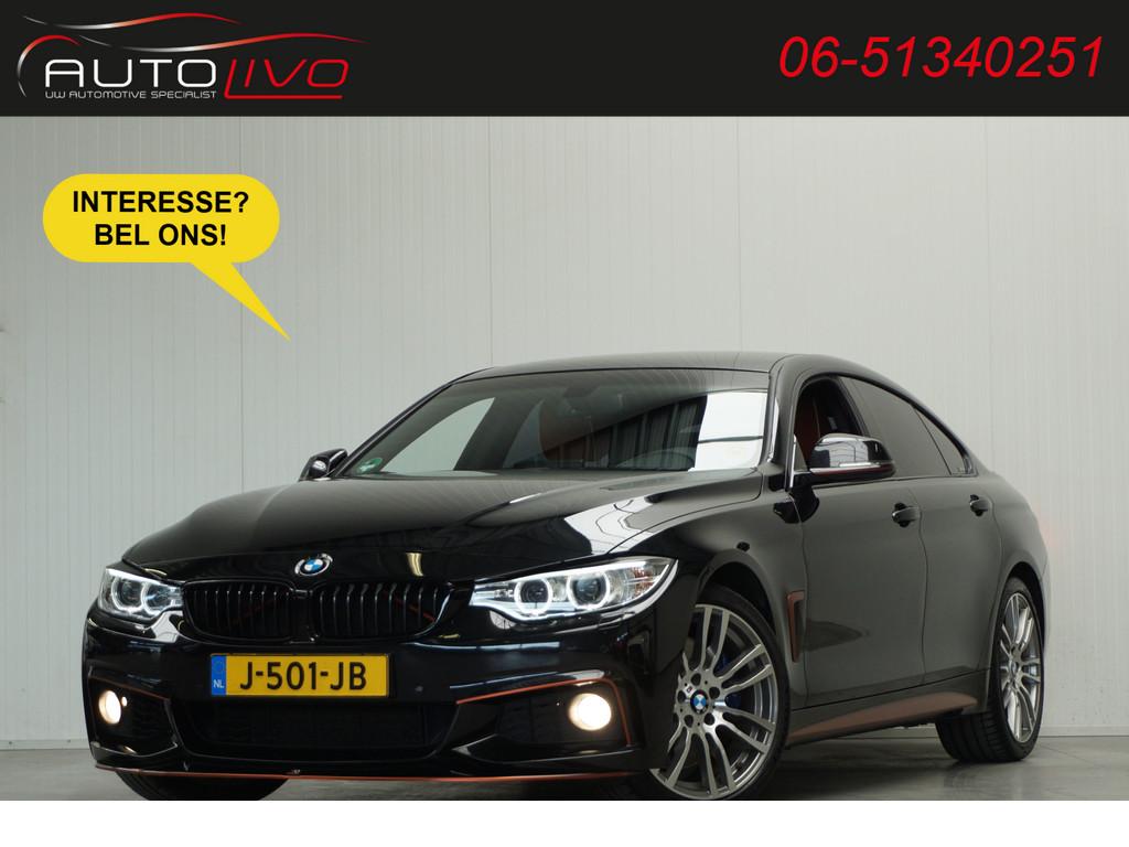 BMW 4 Serie Gran Coupé 440i Centennial High Executive M Spo, Auto's, Automaat, Gebruikt, Euro 6, Zwart