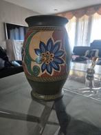 Antieke Gouda Holland Vaas - Regal Decor, Antiek en Kunst, Ophalen