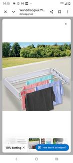 Compact en uitschuifbaar wanddroogrek voor binnen en buiten, Ophalen of Verzenden, Nieuw, Wasrek