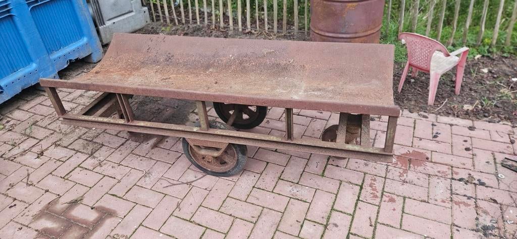 Transportkar, 100 liter of meer, Ophalen of Verzenden, Transportkar