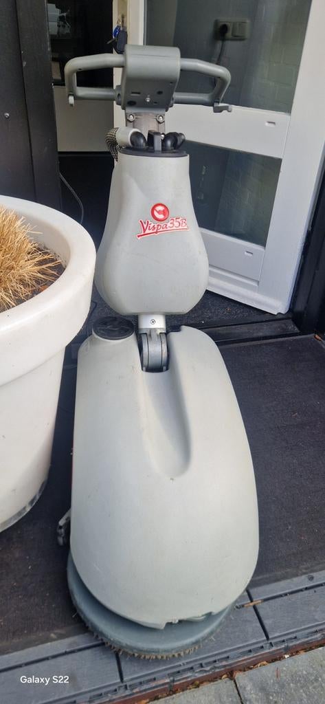 2x Comac Vispa 35B schrobzuigmachine, Ophalen of Verzenden, Gebruikt