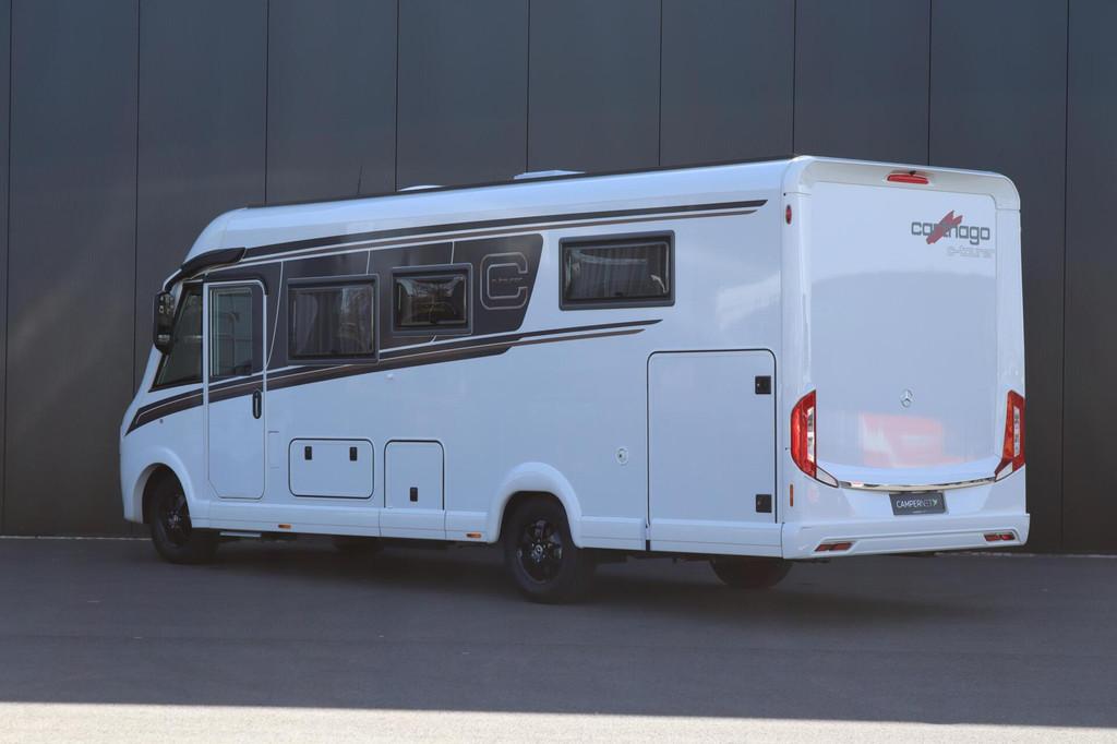 Carthago C-Tourer I 150 QB 170pk Automaat | Zo goed als nieu, Hordeur, Achteruitrijcamera, 7 tot 8 meter, Bedrijf