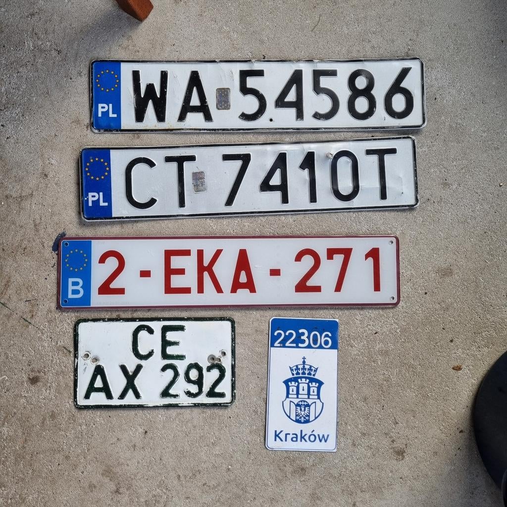 Auto nummerplaten, Ophalen of Verzenden, Auto's