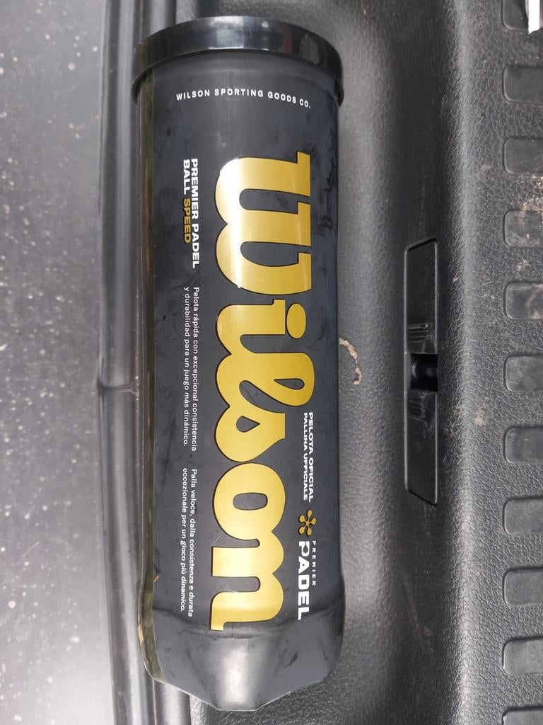 Wilson Premier Padel Ball Speed Tennisballen (3 stuks), Sport en Fitness, Tennis, Ophalen of Verzenden, Nieuw, Ballen, Wilson