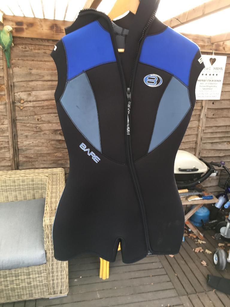 Bare 14 Dames overpak, Watersport en Boten, Duiken, Ophalen of Verzenden, Zo goed als nieuw, Duikpak