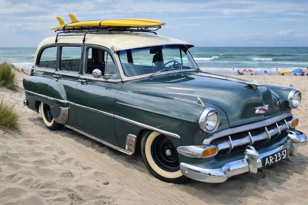 Chevrolet 210 Handyman wagon 1954, Automaat, 1670 kg, 4200 cc, Particulier