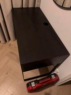IKEA micke bureau kaptafel met kast zwart donkerbruin, Huis en Inrichting, Keuken | Keukenelementen, Ophalen, Zwart, 50 tot 100 cm