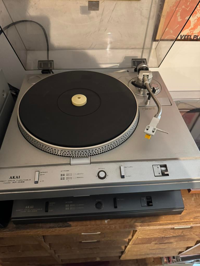 Akai platenspeler ap-d33, Audio, Tv en Foto, Platenspelers, Ophalen, Zo goed als nieuw, Akai