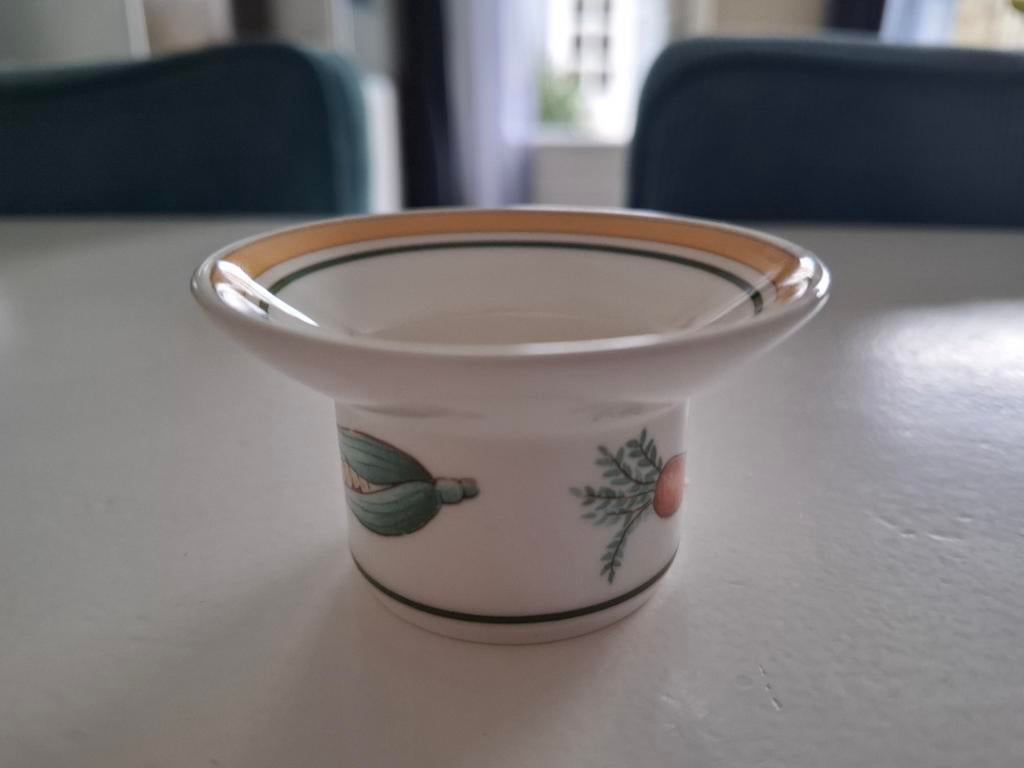 Villeroy & Boch Design Naif eierdopje met groenten, Overige typen, Ophalen of Verzenden, Zo goed als nieuw, Overige stijlen