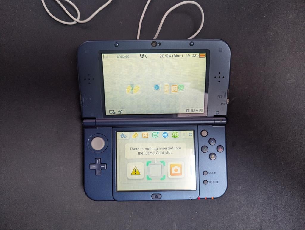 Nintendo New 3DS XL - Blauw - Goede staat - dual ips, Spelcomputers en Games, Spelcomputers | Nintendo 2DS en 3DS, Ophalen, Gebruikt