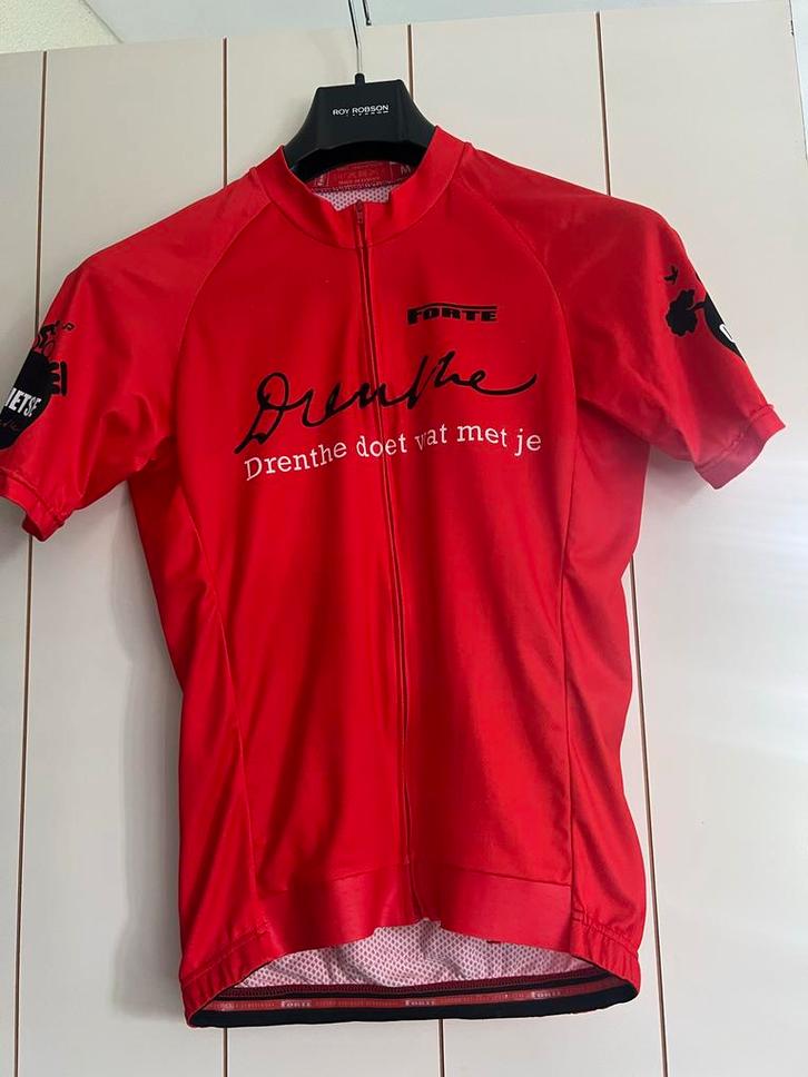 Fietsshirt Drenthe - Heren/Dames - Maat M, Fietsen en Brommers, Fietsaccessoires | Fietskleding, Gebruikt, Dames, Bovenkleding