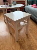 White side table, Ophalen, Zo goed als nieuw, Rechthoekig, Minder dan 55 cm