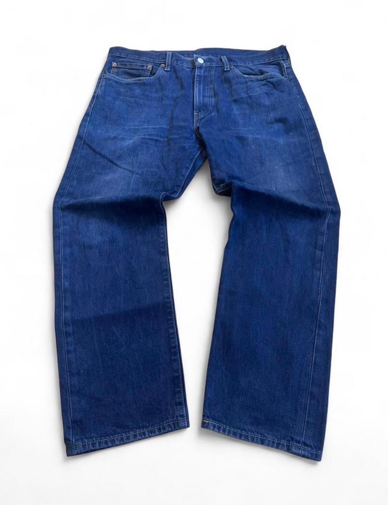 Levi's 502 Regular Taper Jeans W36 L28 Donkerblauw, Kleding | Heren, Spijkerbroeken en Jeans, Ophalen of Verzenden, Zo goed als nieuw