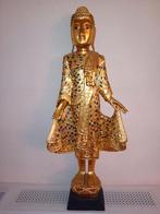 Gouden Boeddha tempelwachter beeld, Ophalen, Zo goed als nieuw