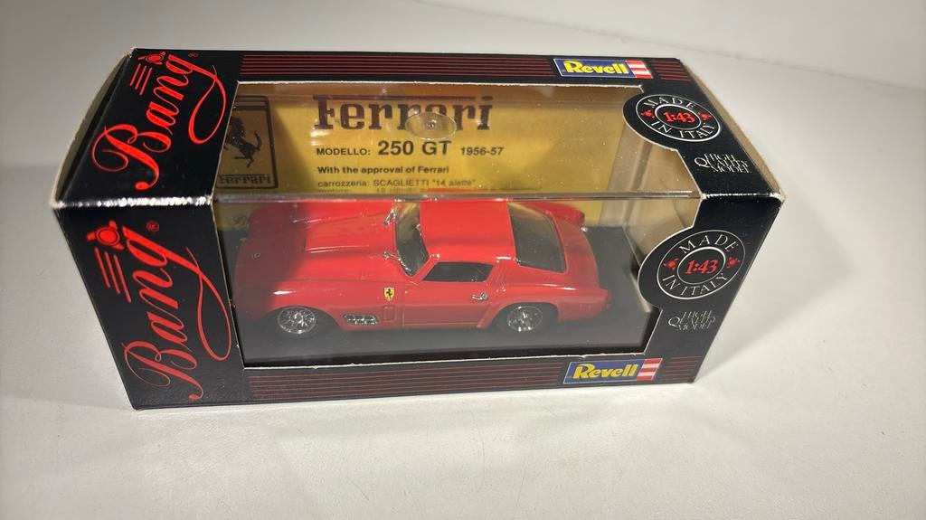 Ferrari 250 gt scaglietti revell 1.43, Auto, Ophalen of Verzenden, Gama, A