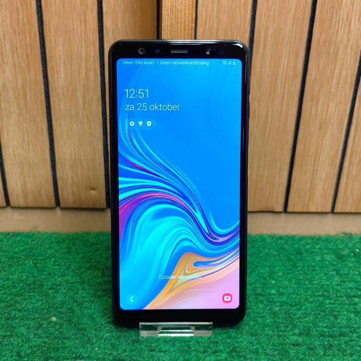 Samsung Galaxy A7 2018 64GB Android 10 - In Nette Staat, Telecommunicatie, Mobiele telefoons | Samsung, Zo goed als nieuw