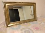 Wandspiegel met facet Brons., Ophalen, Gebruikt, 100 tot 150 cm, Rechthoekig