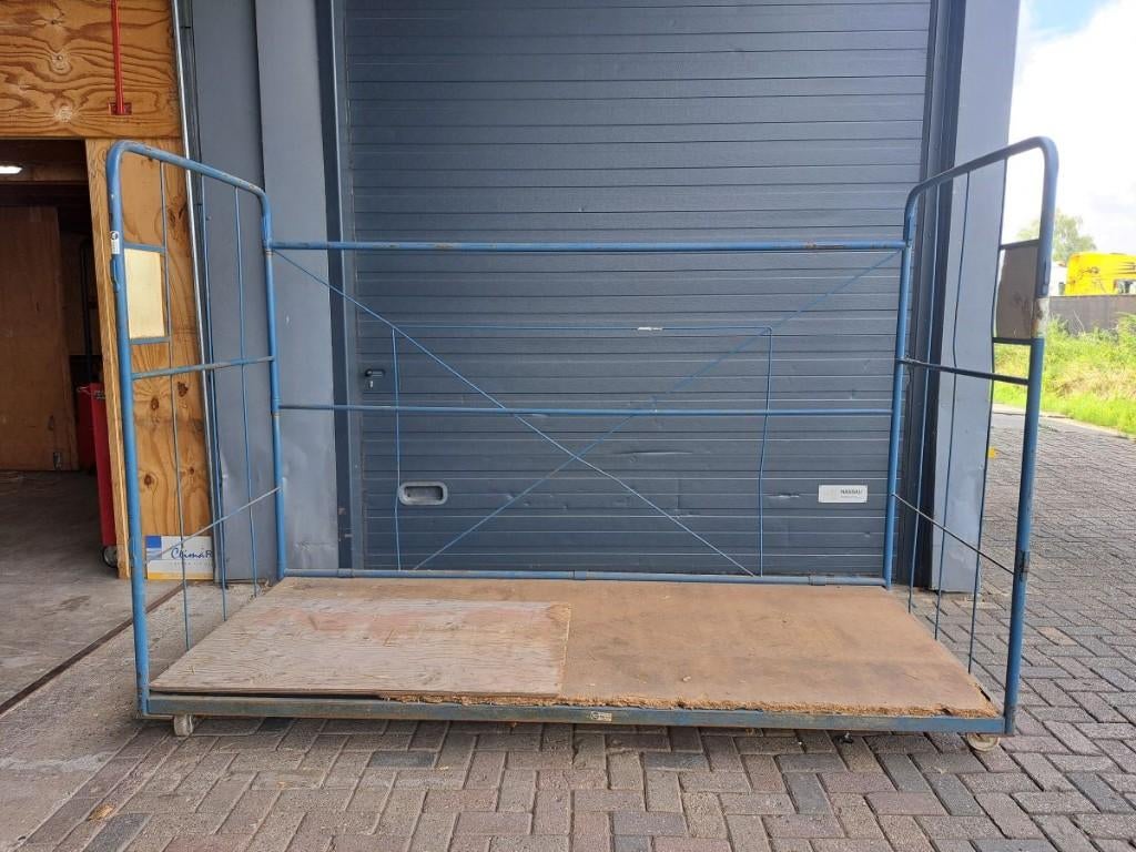 Transportkar magazijnkar meubelkar, Doe-het-zelf en Verbouw, Transportwagens, 100 liter of meer, Ophalen, Gebruikt, Transportkar