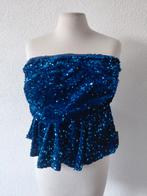 MOST WANTED glitter top L, Maat 38/40 (M), Zwart, Nieuw, Ophalen of Verzenden
