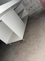 IKEA salontafel wit wielen, Ophalen, 100 tot 150 cm, 50 tot 100 cm, Zo goed als nieuw