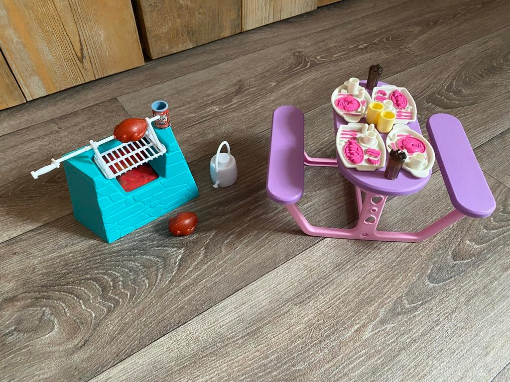 Barbie BBQ & picknick set, Ophalen of Verzenden, Zo goed als nieuw