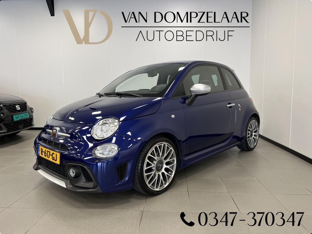 Fiat 500 1.4 T-Jet 165 PK / ABARTH TURISMO 595 / LEDER / NAV, Auto's, Fiat, Voorwielaandrijving, 12 maanden, Euro 6, 4 cilinders