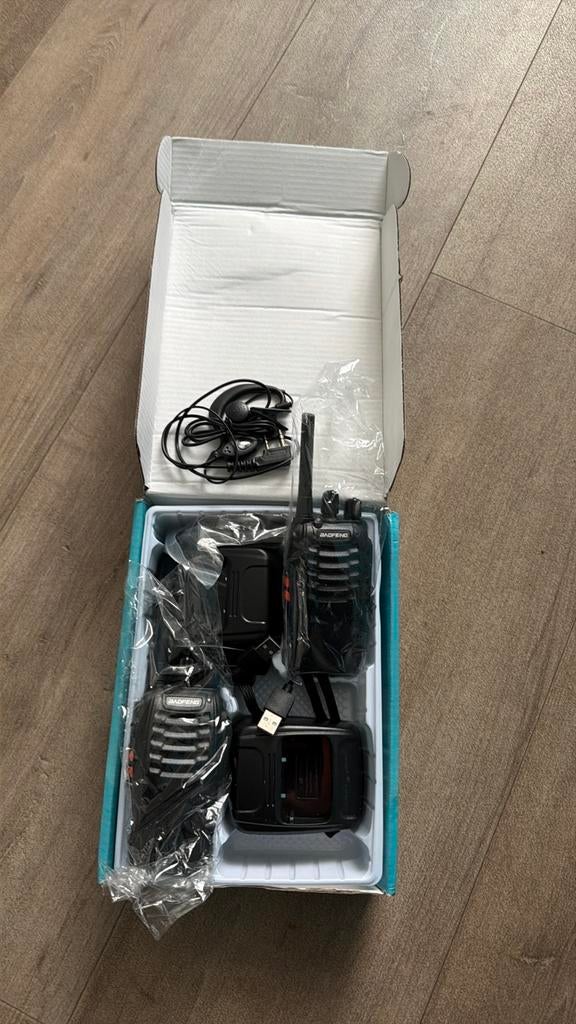 Baofeng Professional FM Transceiver Portofoon Set (2 stuks), Telecommunicatie, Nieuw, Ophalen of Verzenden, Portofoon of Walkie-talkie