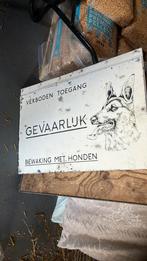 Verbodetoegang bord, Ophalen, Gebruikt