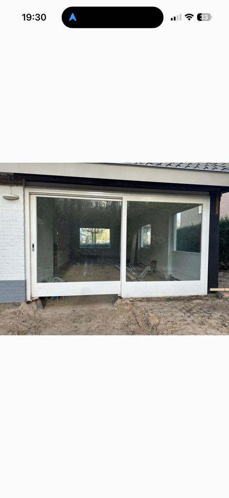 2x HR++ ramen 170x170, Doe-het-zelf en Verbouw, Glas en Ramen, Ophalen, Gevelraam of Ruit, 160 cm of meer, Zo goed als nieuw