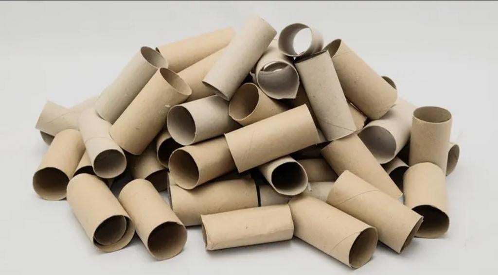 Heel veel lege wc rollen en keukenrollen, Hobby en Vrije tijd, Knutselen, Ophalen of Verzenden, Gebruikt