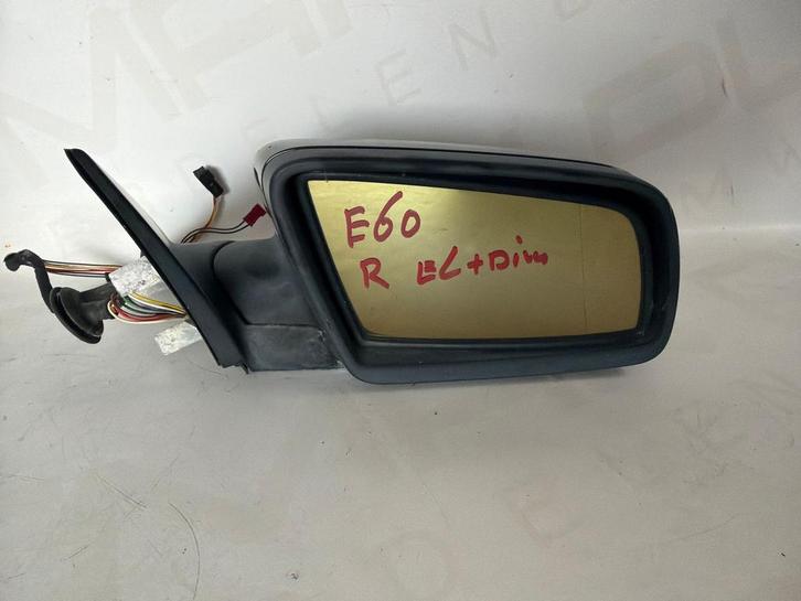 Buitenspiegel rechts zwart BMW E60, Auto-onderdelen, Spiegels, Gebruikt, Ophalen of Verzenden