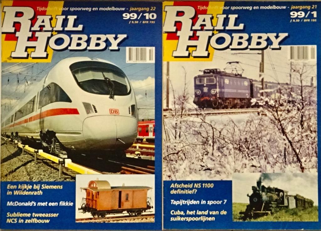 7 nummers Railhobby 1999 2002 2003, Hobby en Vrije tijd, Modeltreinen | H0, Overige merken, Gelijkstroom of Wisselstroom, Zo goed als nieuw
