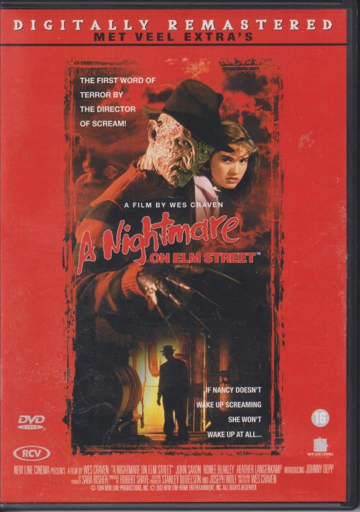 A nightmare on Elm Street, Cd's en Dvd's, Dvd's | Horror, Alle leeftijden, Ophalen of Verzenden, Zo goed als nieuw, Slasher