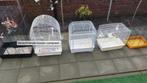 5x vogel kooien voor maar €50, Ophalen of Verzenden, Zo goed als nieuw, Metaal, Vogelkooi