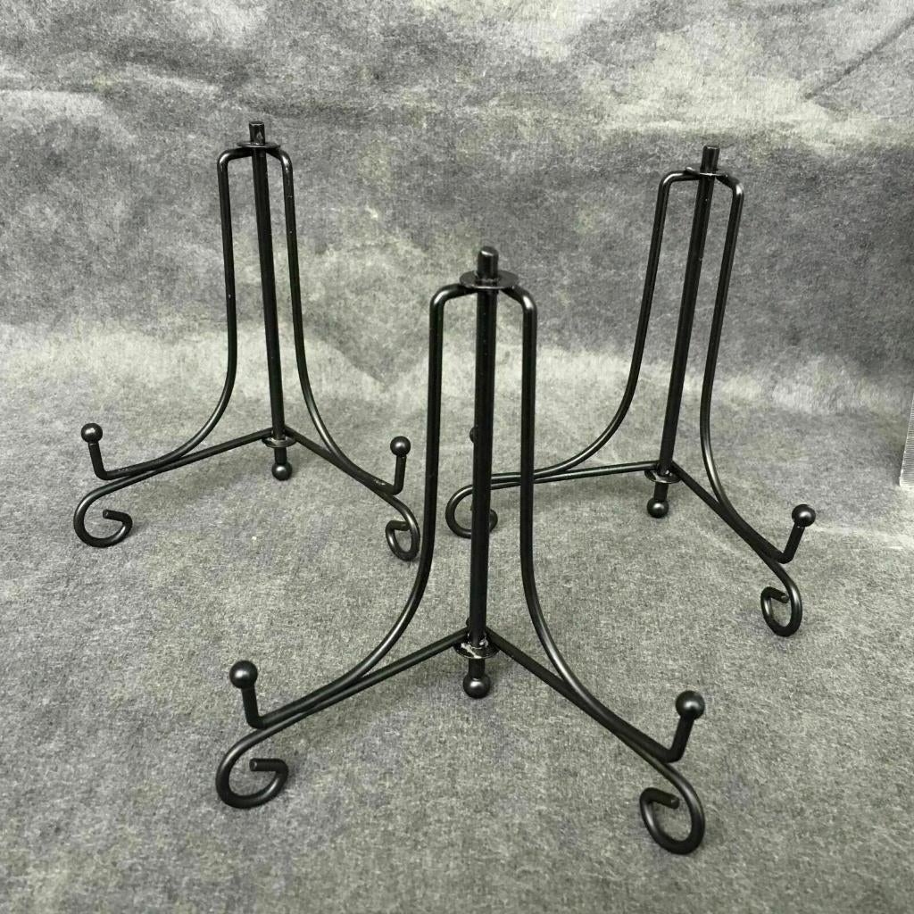 Mooie zwart gelakte mineralen en fossielen standaard., Ophalen of Verzenden, Fossiel