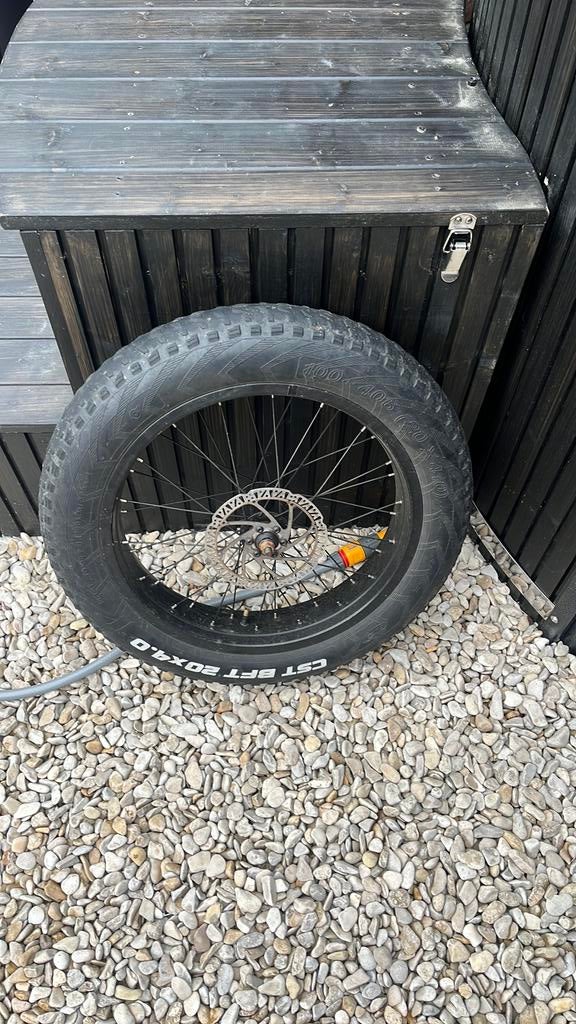 Fatbike voorband, Ophalen, Fatbike