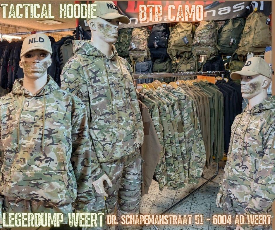 Tactical Hoodies met Velcro ID-panels voor patches, Verzamelen, Ophalen of Verzenden, Landmacht, Nederland, Kleding of Schoenen