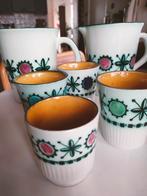Goedewaagen vintage schenkkan en mokken, Huis en Inrichting, Keuken | Servies, Ophalen of Verzenden, Aardewerk